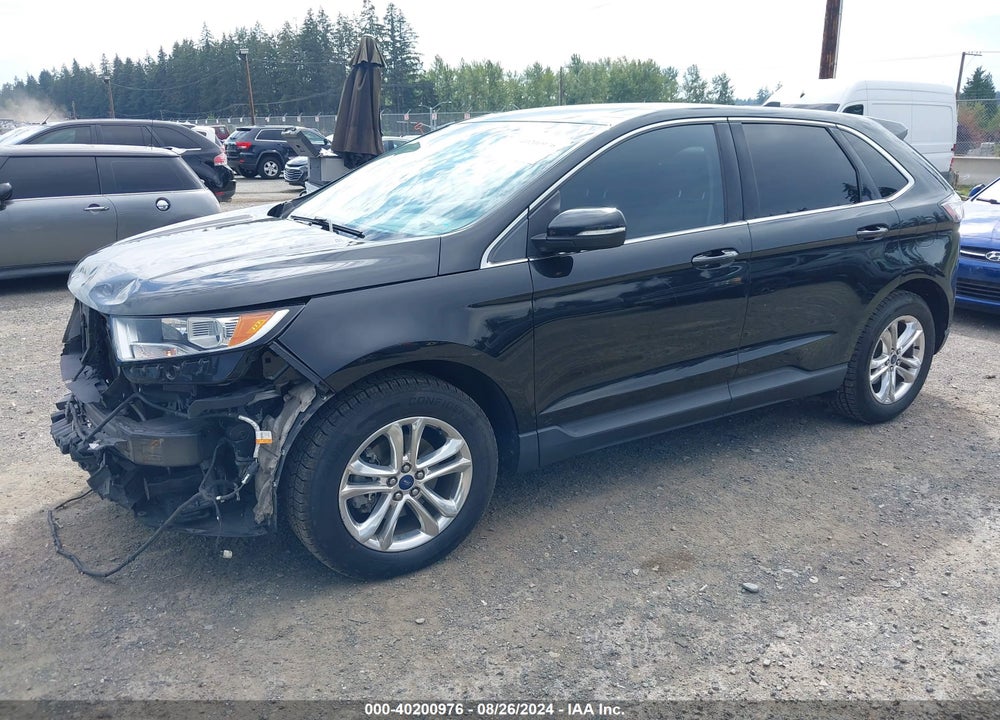 2015 FORD EDGE SEL VIN: 2FMTK3J83FBB21363