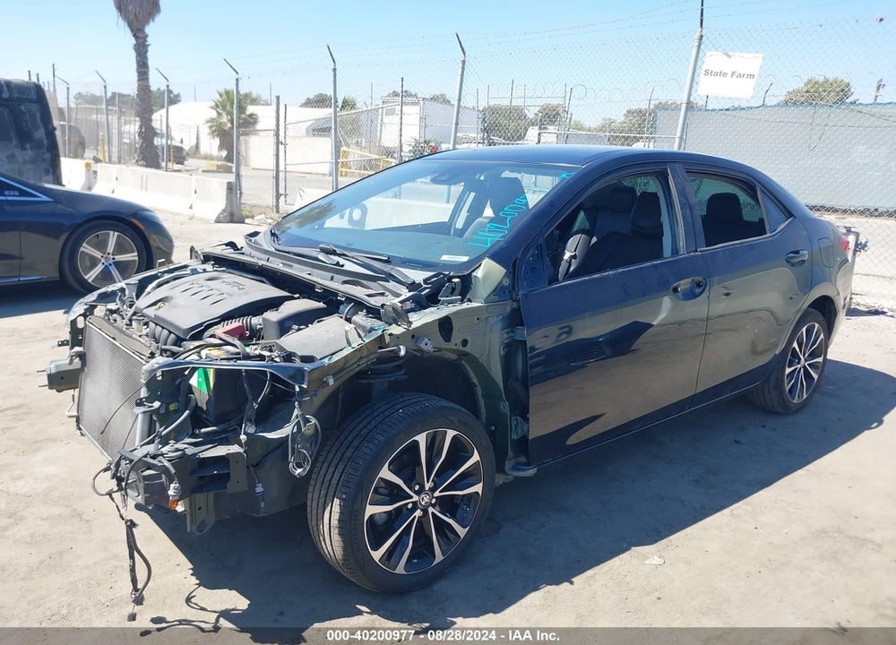 2018 TOYOTA COROLLA SE VIN: 5YFBURHE6JP742346