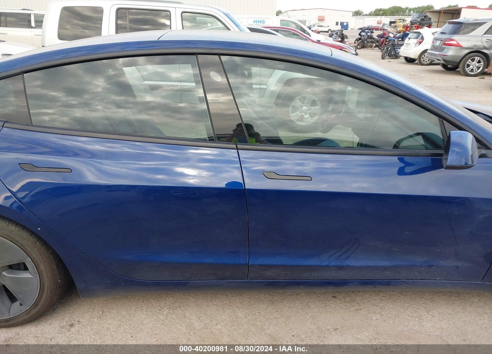 2021 TESLA MODEL 3 STANDARD RANGE PLUS REAR-WHEEL DRIVE VIN: 5YJ3E1EA2MF089700