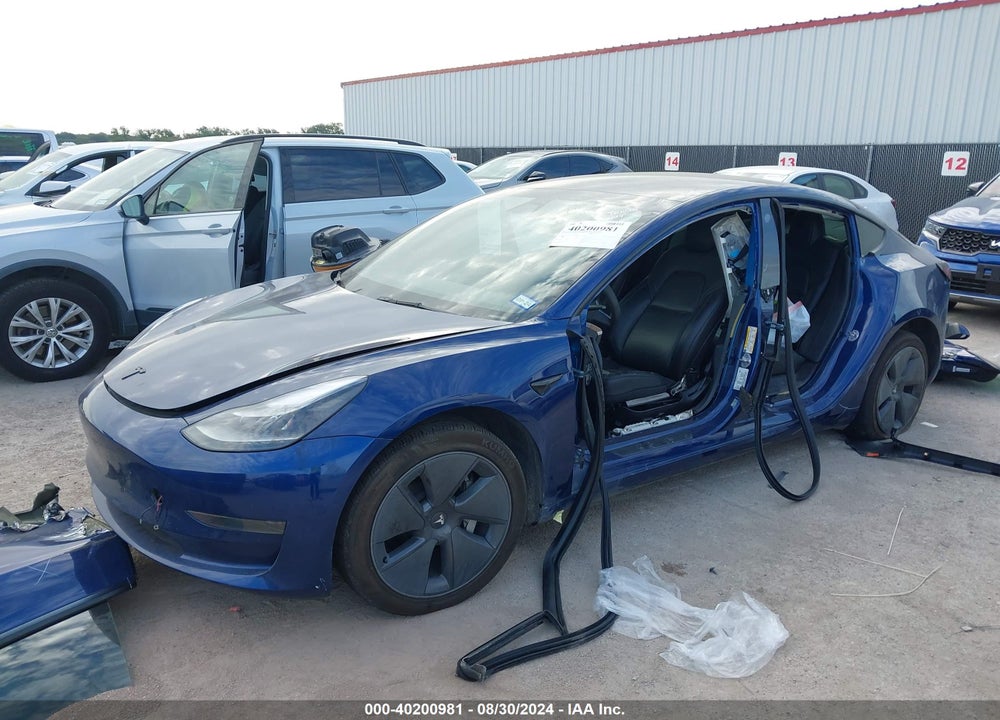 2021 TESLA MODEL 3 STANDARD RANGE PLUS REAR-WHEEL DRIVE VIN: 5YJ3E1EA2MF089700