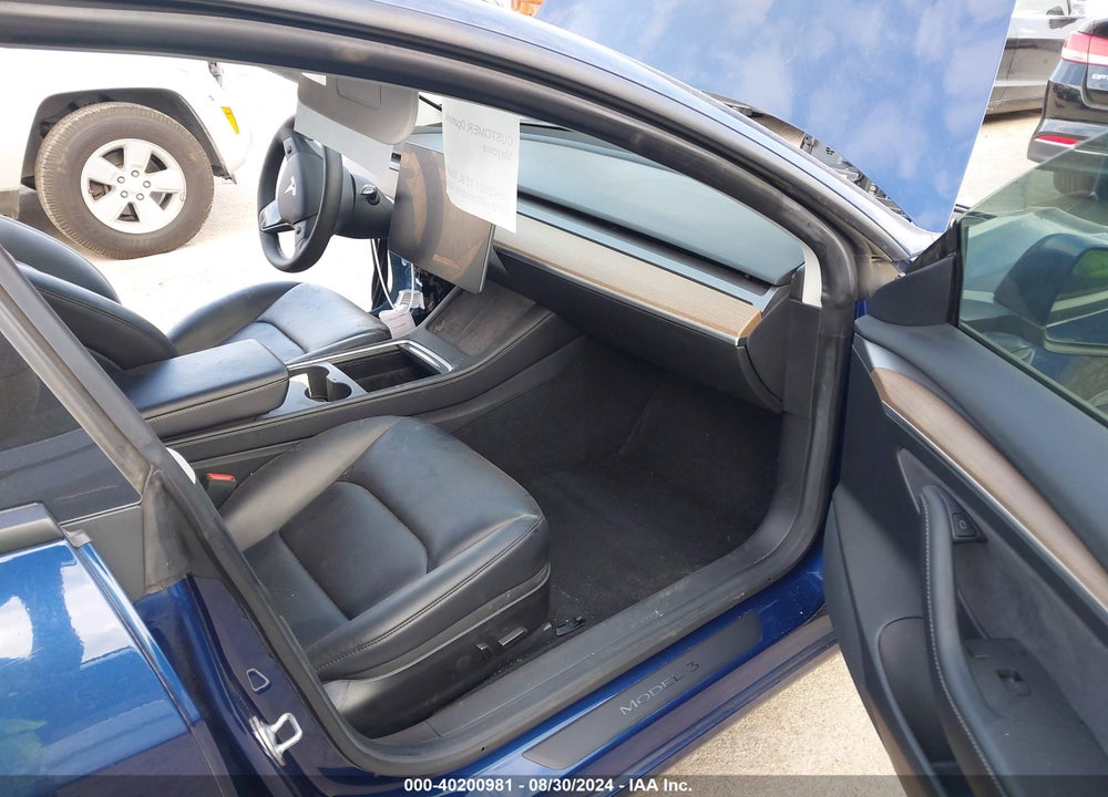 2021 TESLA MODEL 3 STANDARD RANGE PLUS REAR-WHEEL DRIVE VIN: 5YJ3E1EA2MF089700