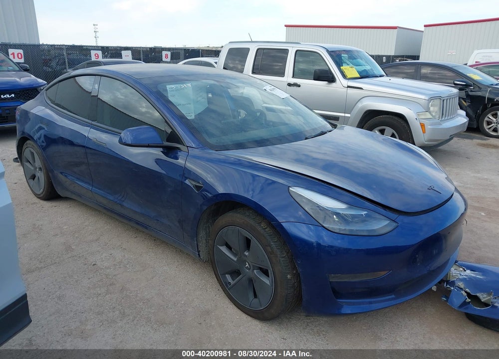 2021 TESLA MODEL 3 STANDARD RANGE PLUS REAR-WHEEL DRIVE VIN: 5YJ3E1EA2MF089700