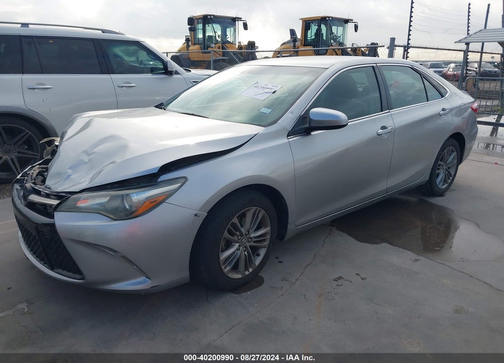 2016 TOYOTA CAMRY SE VIN: 4T1BF1FK4GU525034