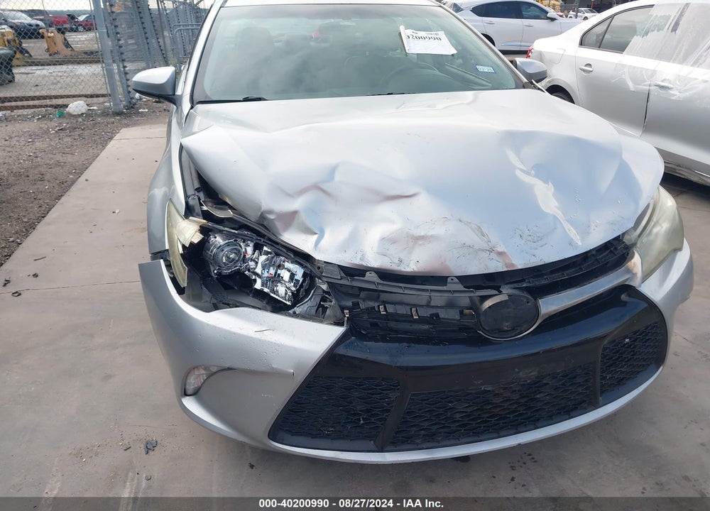 2016 TOYOTA CAMRY SE VIN: 4T1BF1FK4GU525034