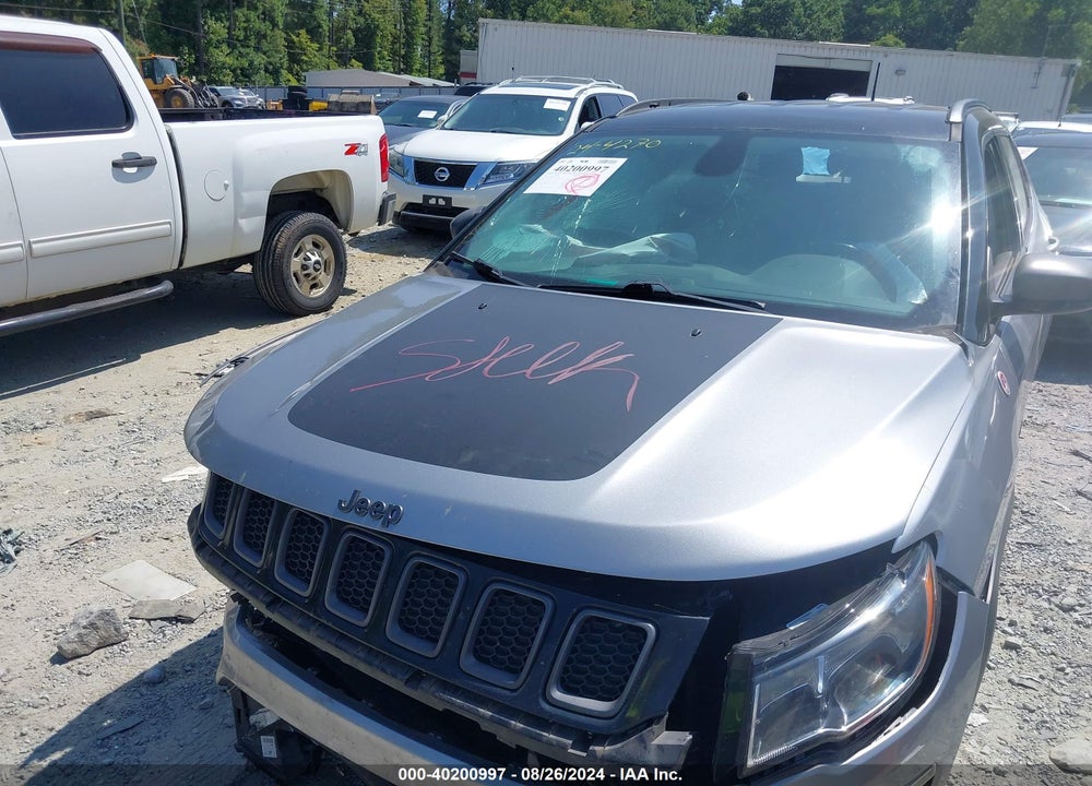 2019 JEEP COMPASS TRAILHAWK 4X4 VIN: 3C4NJDDBXKT721258