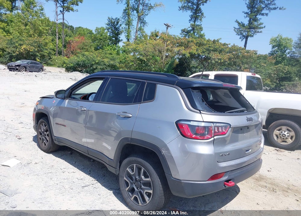 2019 JEEP COMPASS TRAILHAWK 4X4 VIN: 3C4NJDDBXKT721258