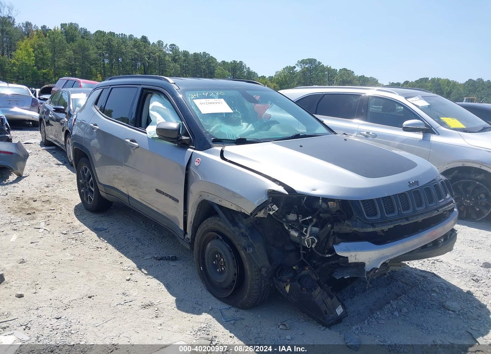 2019 JEEP COMPASS TRAILHAWK 4X4 VIN: 3C4NJDDBXKT721258