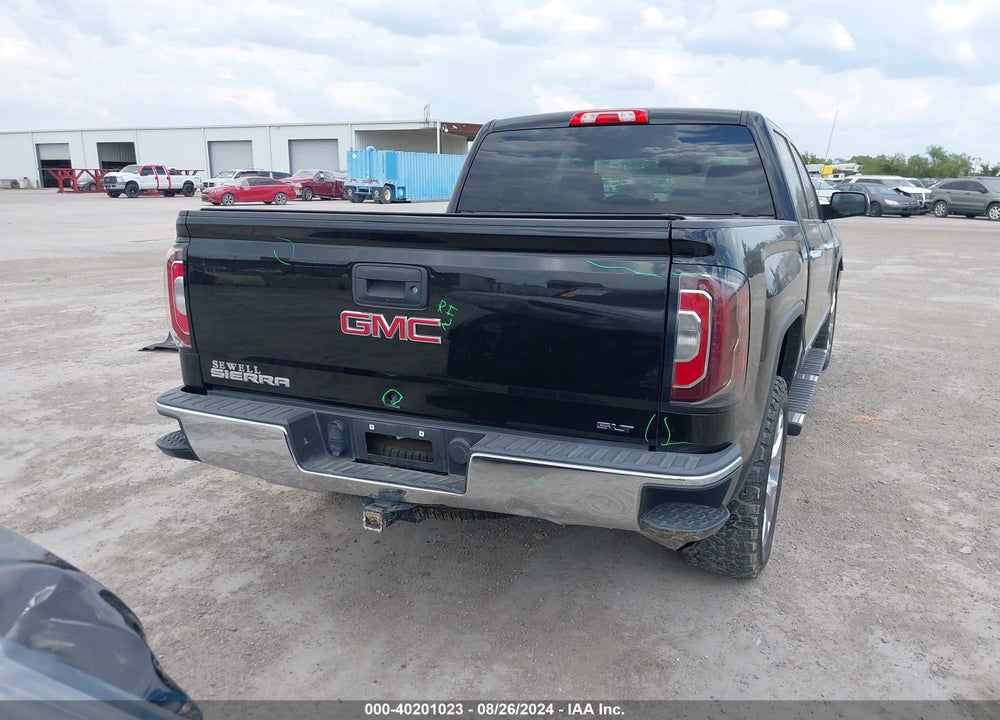 2018 GMC SIERRA 1500 SLT VIN: 3GTU2NEC9JG164534