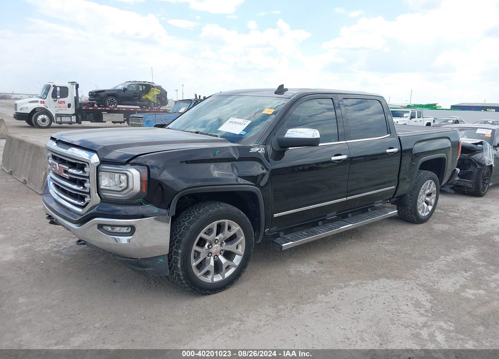 2018 GMC SIERRA 1500 SLT VIN: 3GTU2NEC9JG164534