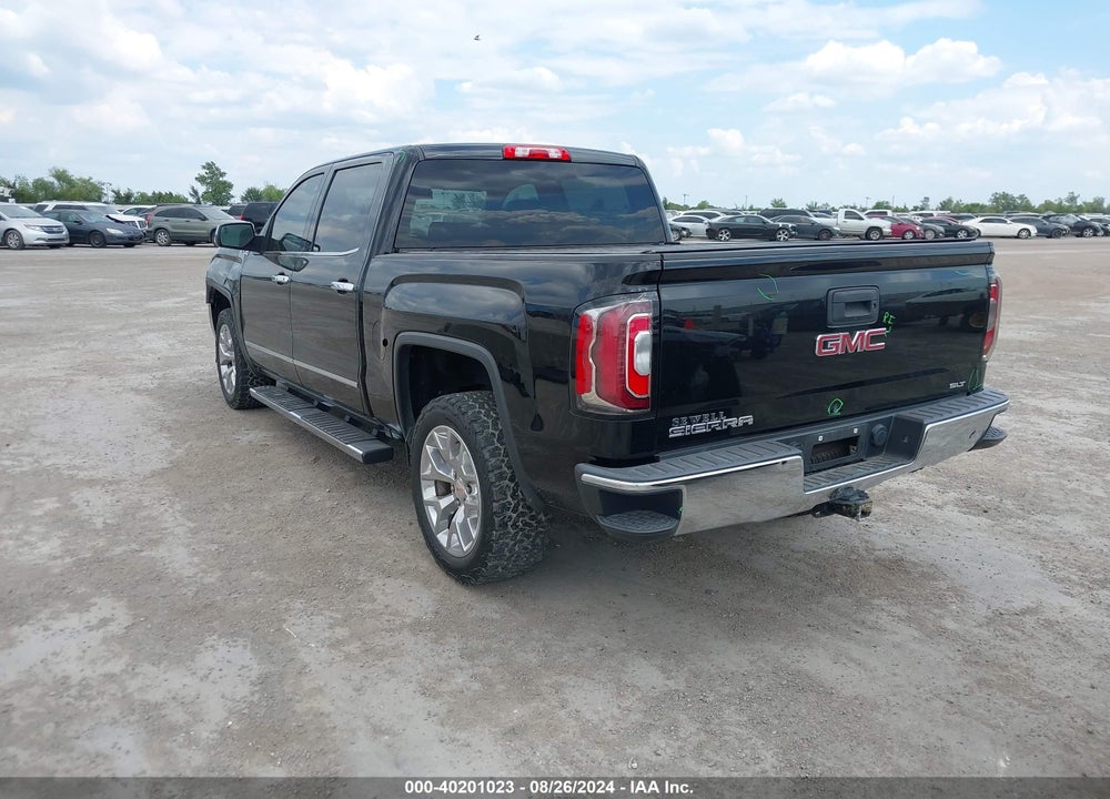 2018 GMC SIERRA 1500 SLT VIN: 3GTU2NEC9JG164534