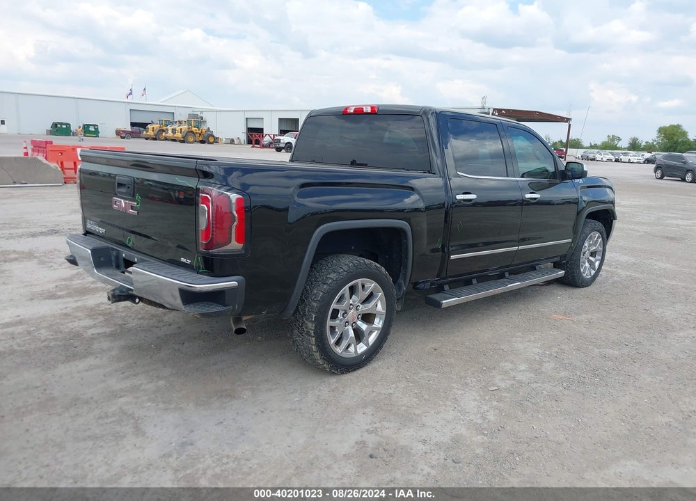 2018 GMC SIERRA 1500 SLT VIN: 3GTU2NEC9JG164534
