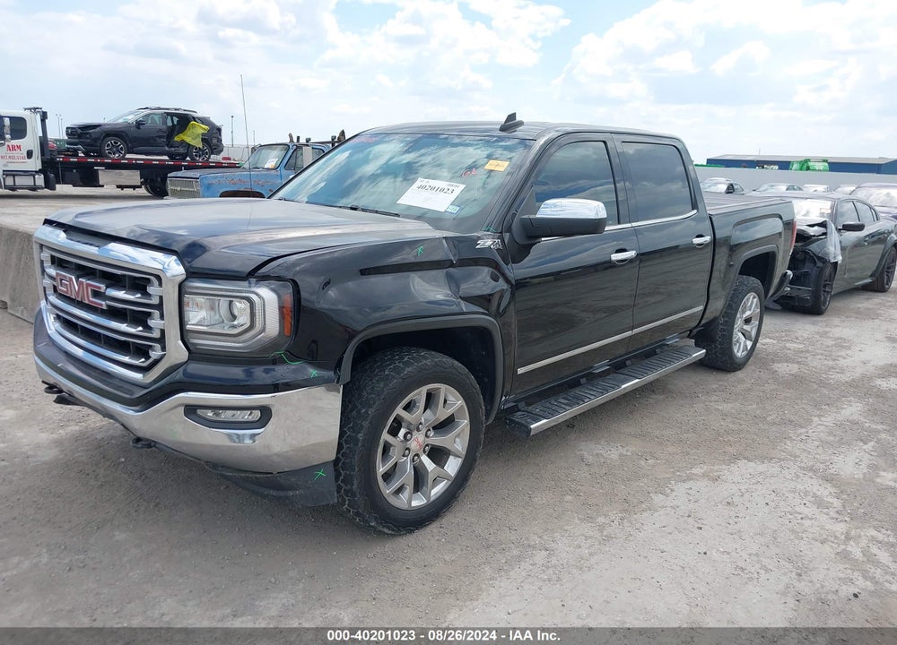 2018 GMC SIERRA 1500 SLT VIN: 3GTU2NEC9JG164534