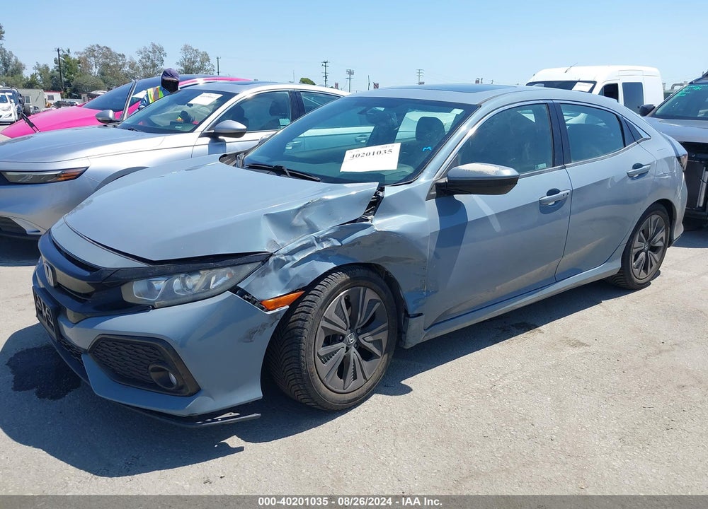 2018 HONDA CIVIC EX VIN: SHHFK7H54JU409150
