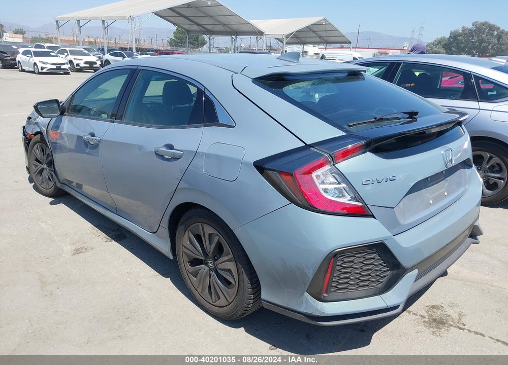 2018 HONDA CIVIC EX VIN: SHHFK7H54JU409150