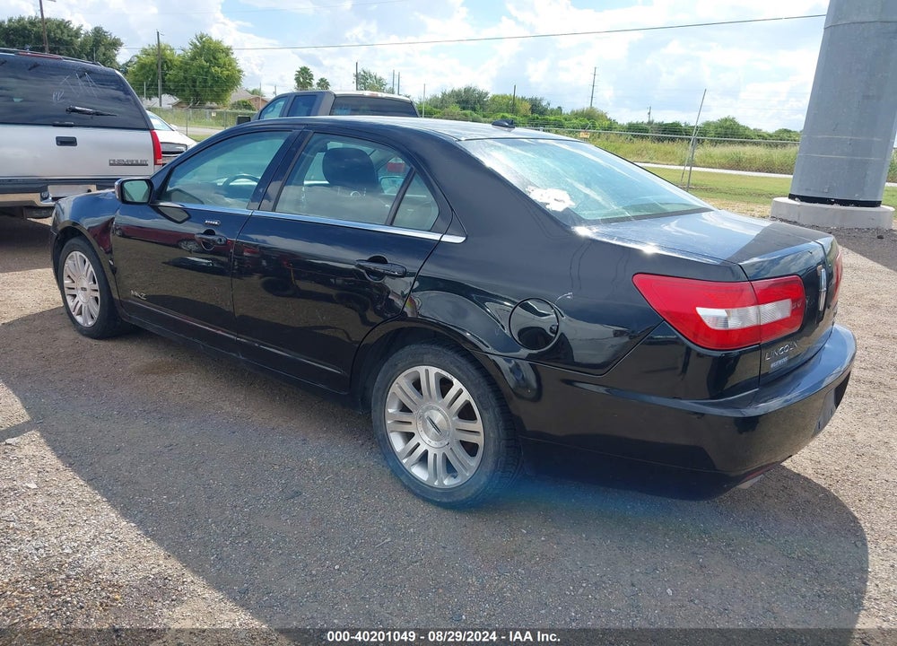 2007 LINCOLN MKZ VIN: 3LNHM28T27R618489