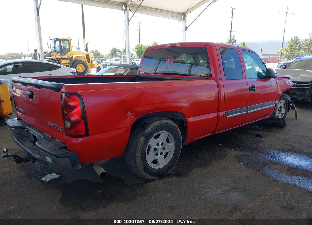 2005 CHEVROLET SILVERADO 1500 LT VIN: 1GCEC19T55Z183608