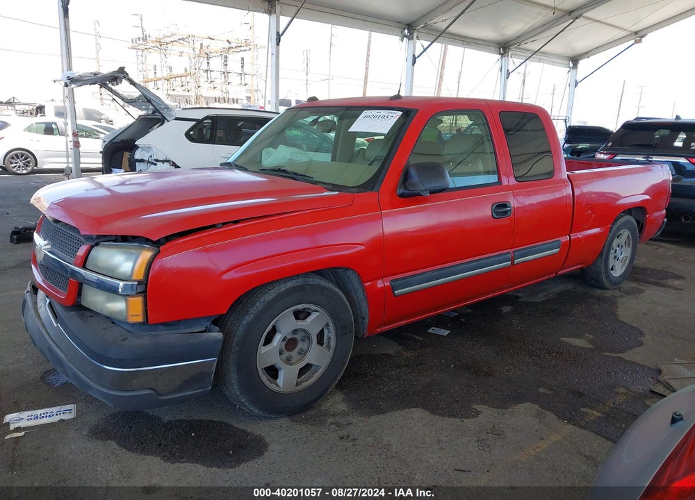 2005 CHEVROLET SILVERADO 1500 LT VIN: 1GCEC19T55Z183608
