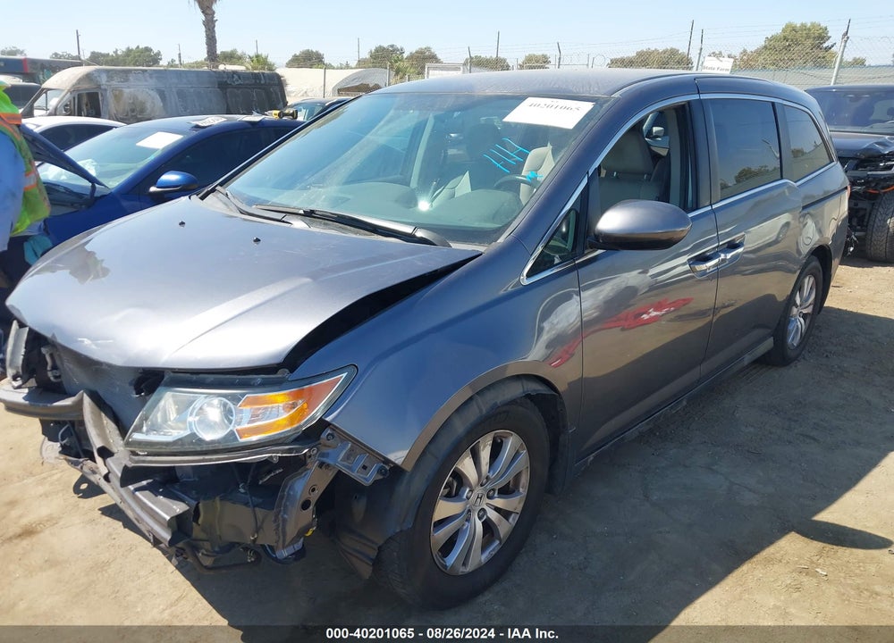 2016 HONDA ODYSSEY EX VIN: 5FNRL5H44GB107342