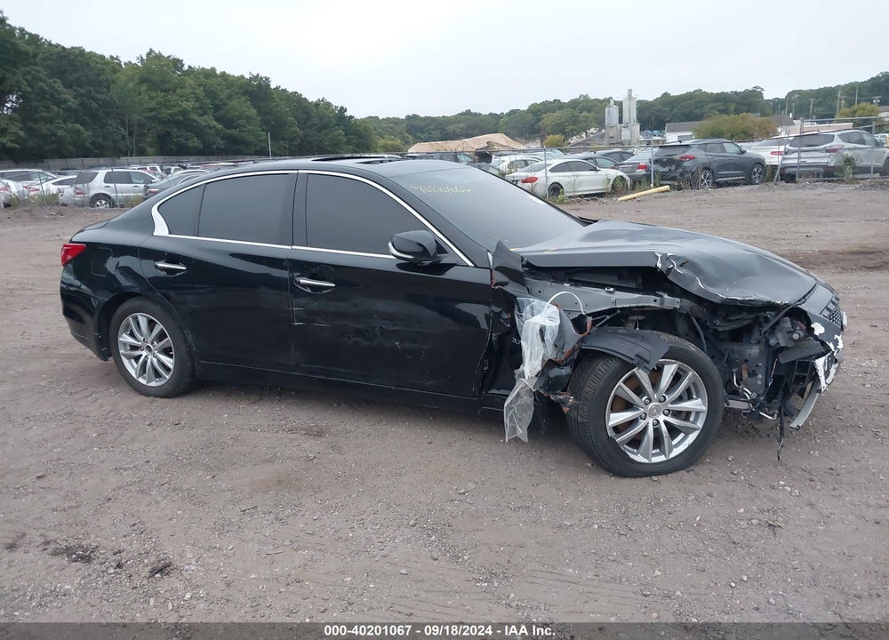 2015 INFINITI Q50 PREMIUM VIN: JN1BV7AR8FM408492