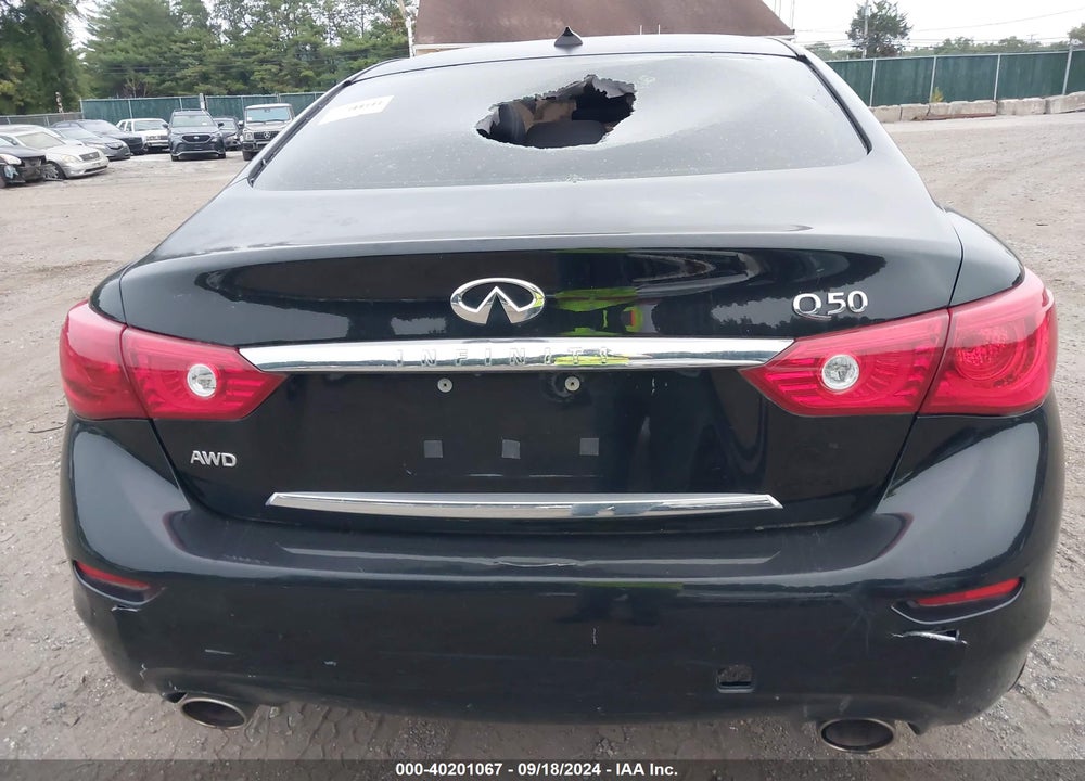 2015 INFINITI Q50 PREMIUM VIN: JN1BV7AR8FM408492