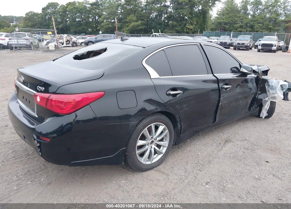 2015 INFINITI Q50 PREMIUM VIN: JN1BV7AR8FM408492