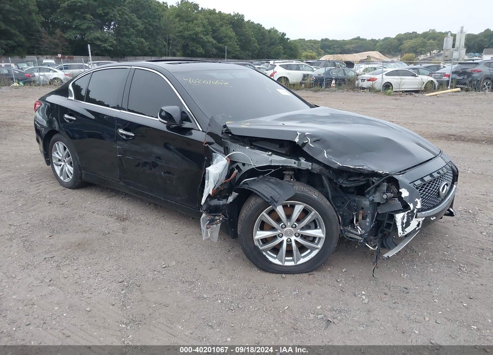 2015 INFINITI Q50 PREMIUM VIN: JN1BV7AR8FM408492