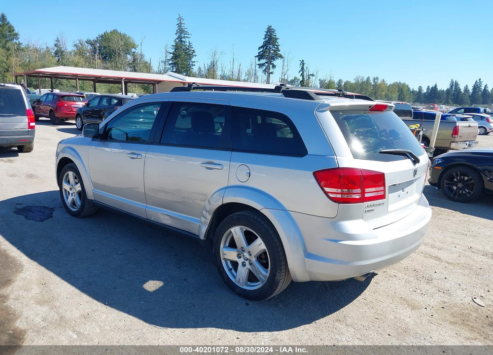 2009 DODGE JOURNEY SXT VIN: 3D4GH57V99T139634