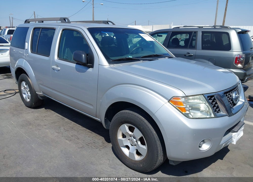 2008 NISSAN PATHFINDER S VIN: 5N1AR18U88C623668