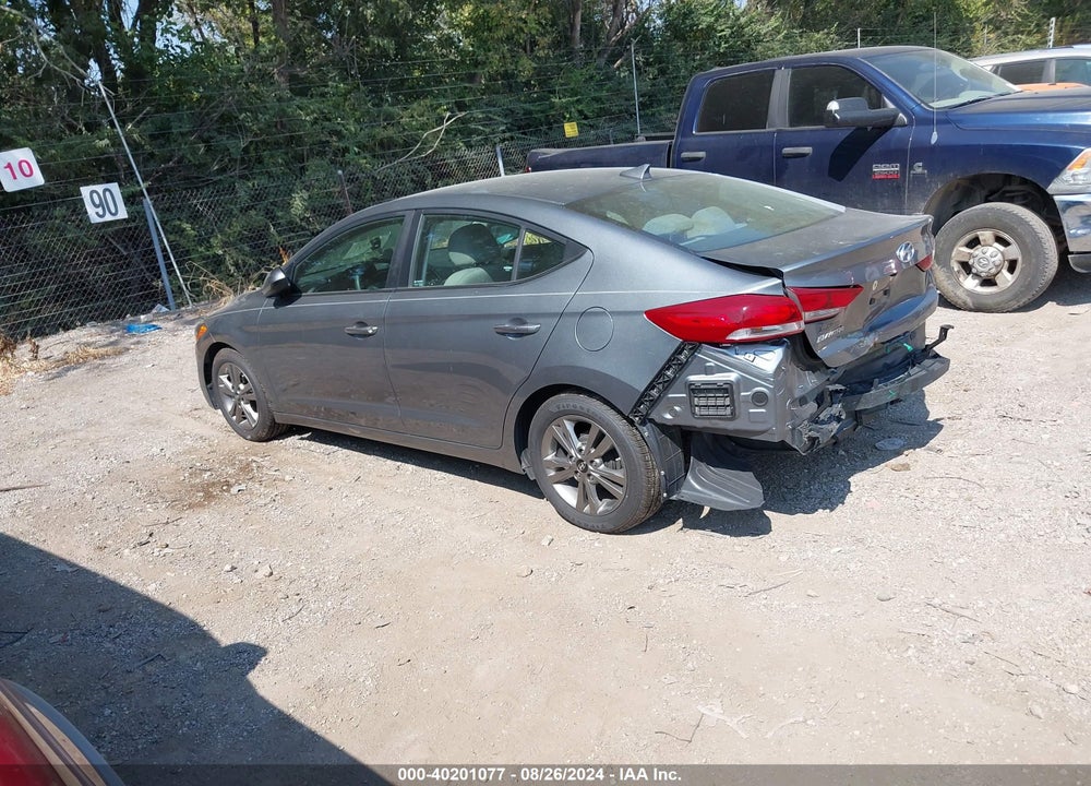 2017 HYUNDAI ELANTRA SE VIN: KMHD84LF9HU191936
