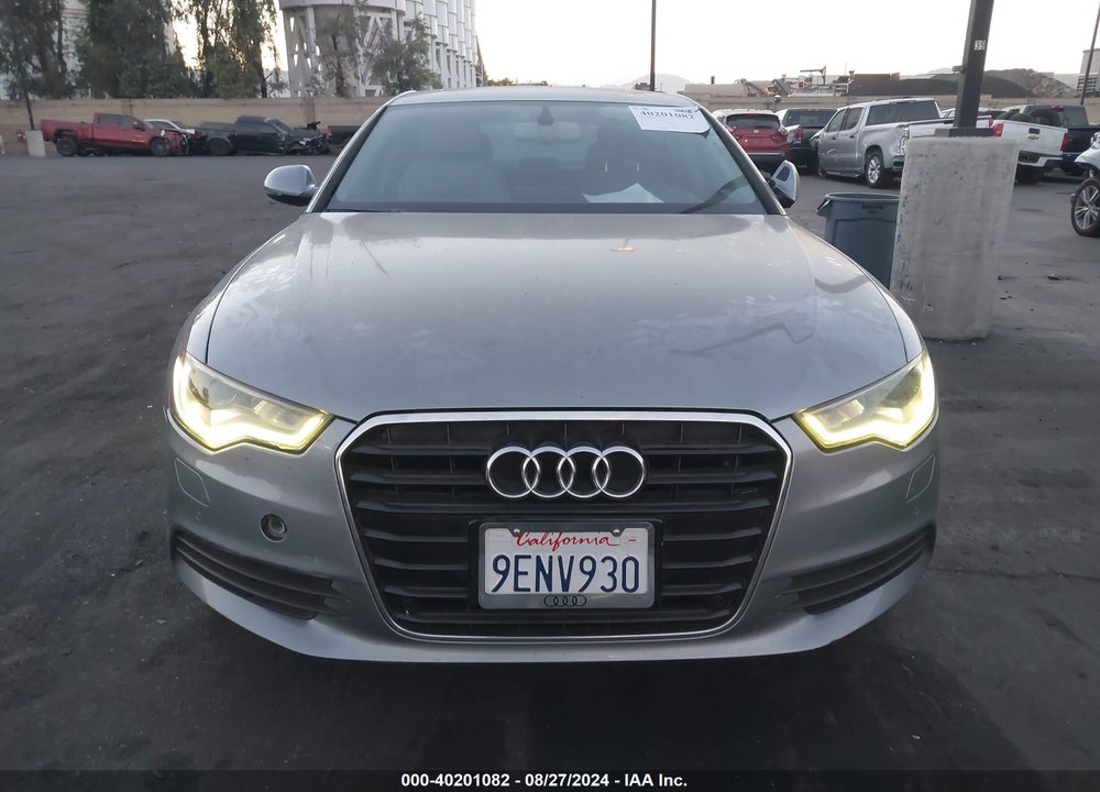2012 AUDI A6 2.0T PREMIUM VIN: WAUDFAFC1CN078475