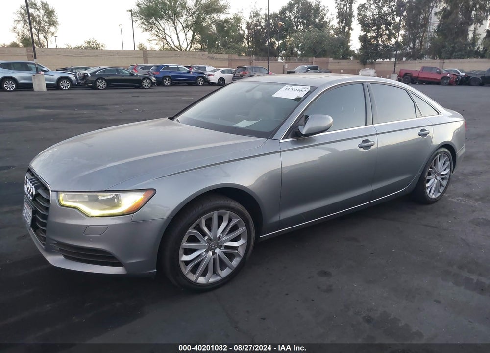 2012 AUDI A6 2.0T PREMIUM VIN: WAUDFAFC1CN078475