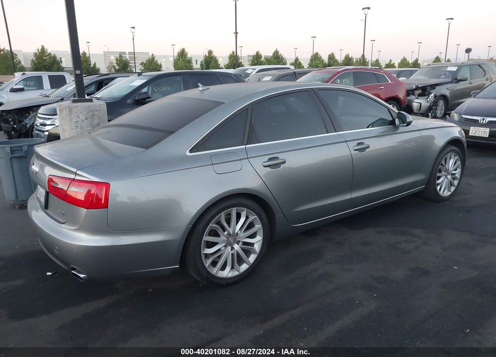 2012 AUDI A6 2.0T PREMIUM VIN: WAUDFAFC1CN078475