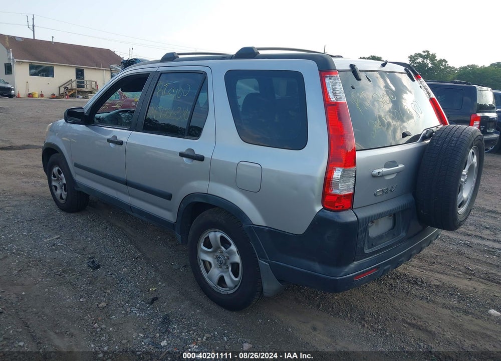 2005 HONDA CR-V LX VIN: JHLRD78595C004626