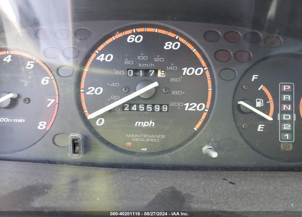 2001 HONDA CR-V LX VIN: JHLRD18461S007889