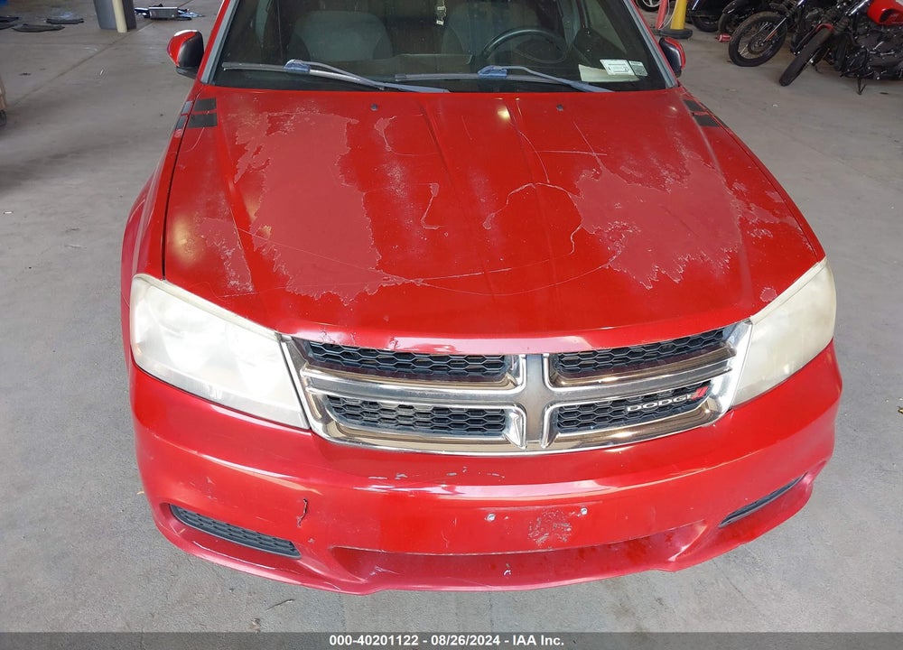 2012 DODGE AVENGER SXT VIN: 1C3CDZCB1CN313797