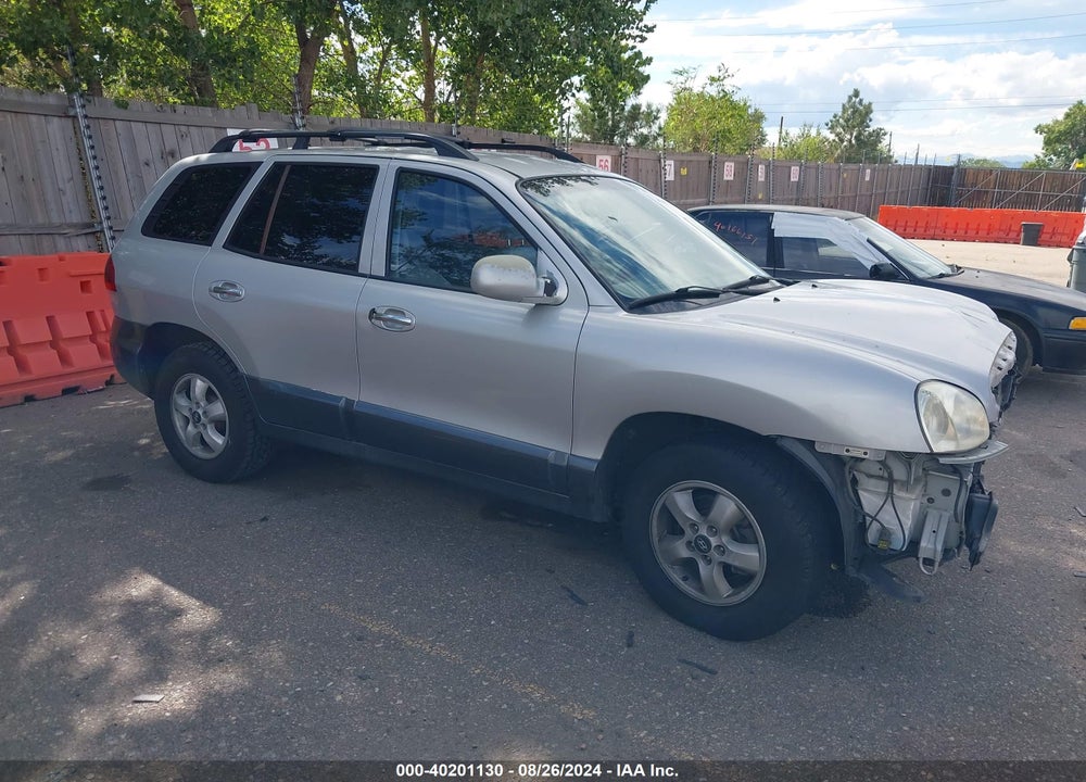 2005 HYUNDAI SANTA FE GLS/LX VIN: KM8SC73E25U005728