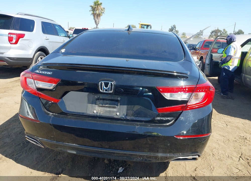 2019 HONDA ACCORD SPORT VIN: 1HGCV1F3XKA099639