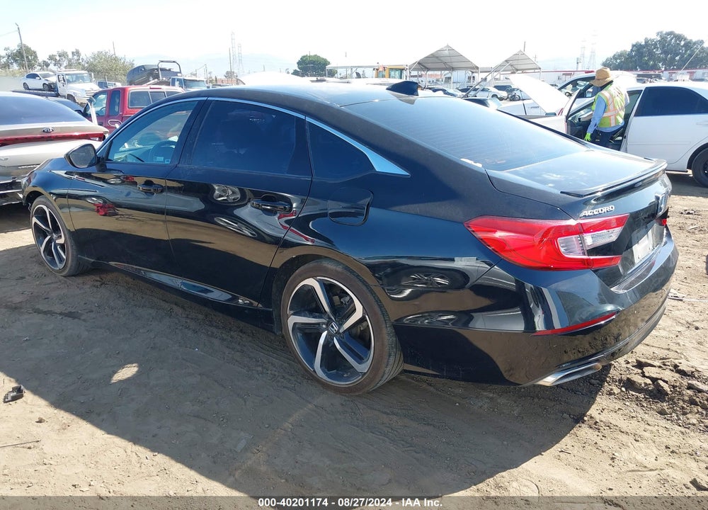 2019 HONDA ACCORD SPORT VIN: 1HGCV1F3XKA099639