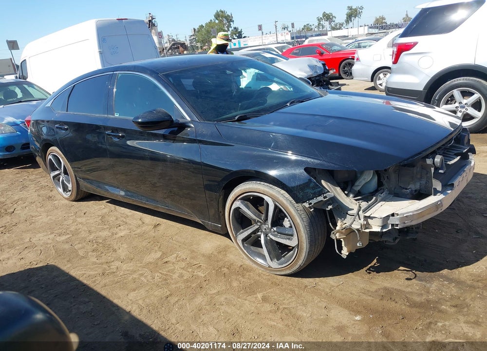 2019 HONDA ACCORD SPORT VIN: 1HGCV1F3XKA099639