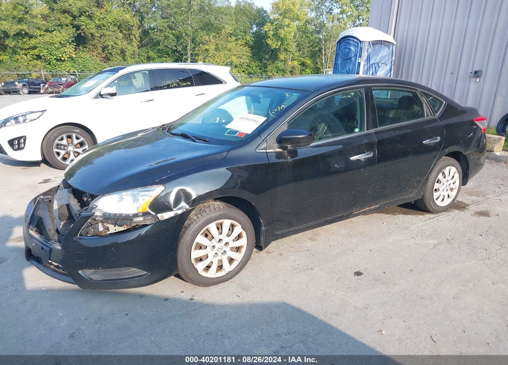 2015 NISSAN SENTRA SV VIN: 3N1AB7AP7FY276650