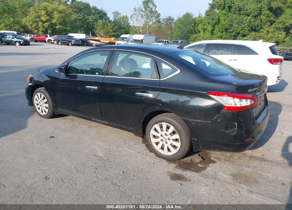2015 NISSAN SENTRA SV VIN: 3N1AB7AP7FY276650