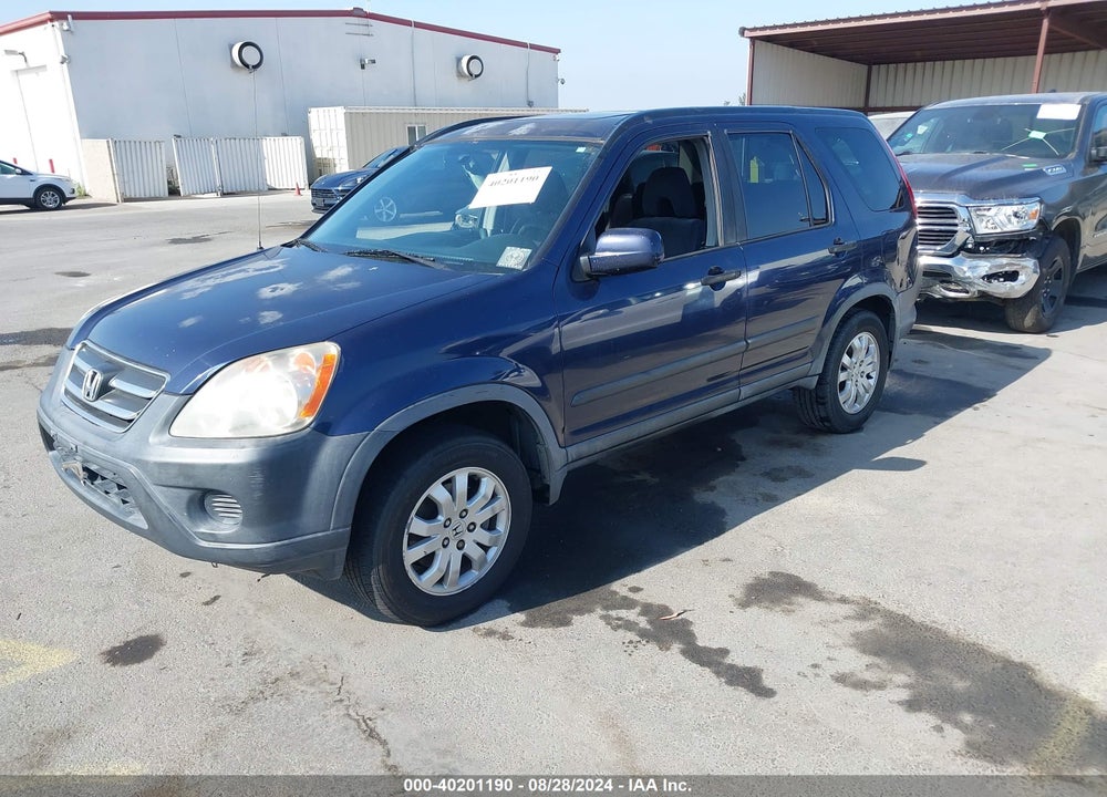 2006 HONDA CR-V EX VIN: JHLRD788X6C010771