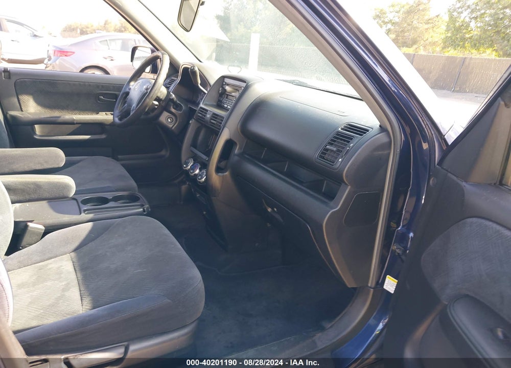 2006 HONDA CR-V EX VIN: JHLRD788X6C010771