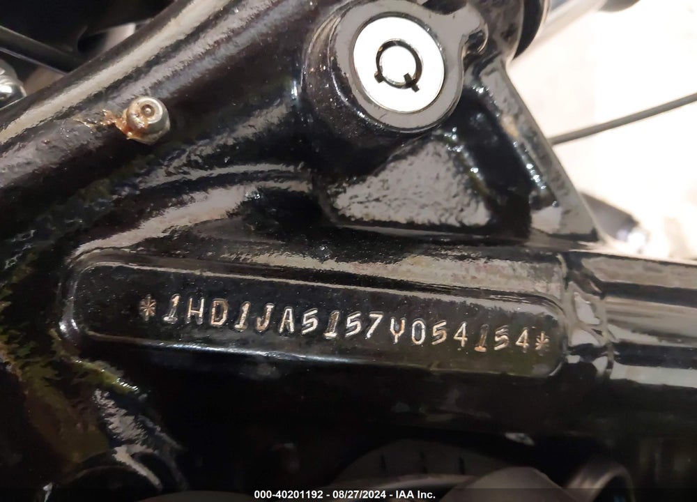 2007 HARLEY-DAVIDSON FXSTB VIN: 1HD1JA5157Y054154
