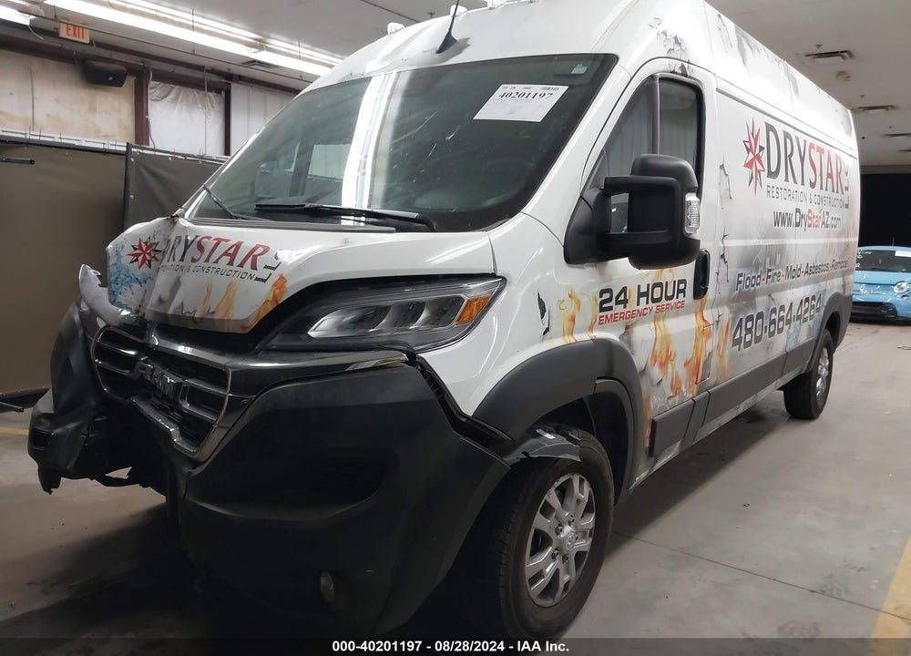2024 RAM PROMASTER 2500 SLT HIGH ROOF 159 WB VIN: 3C6LRVDG1RE119260