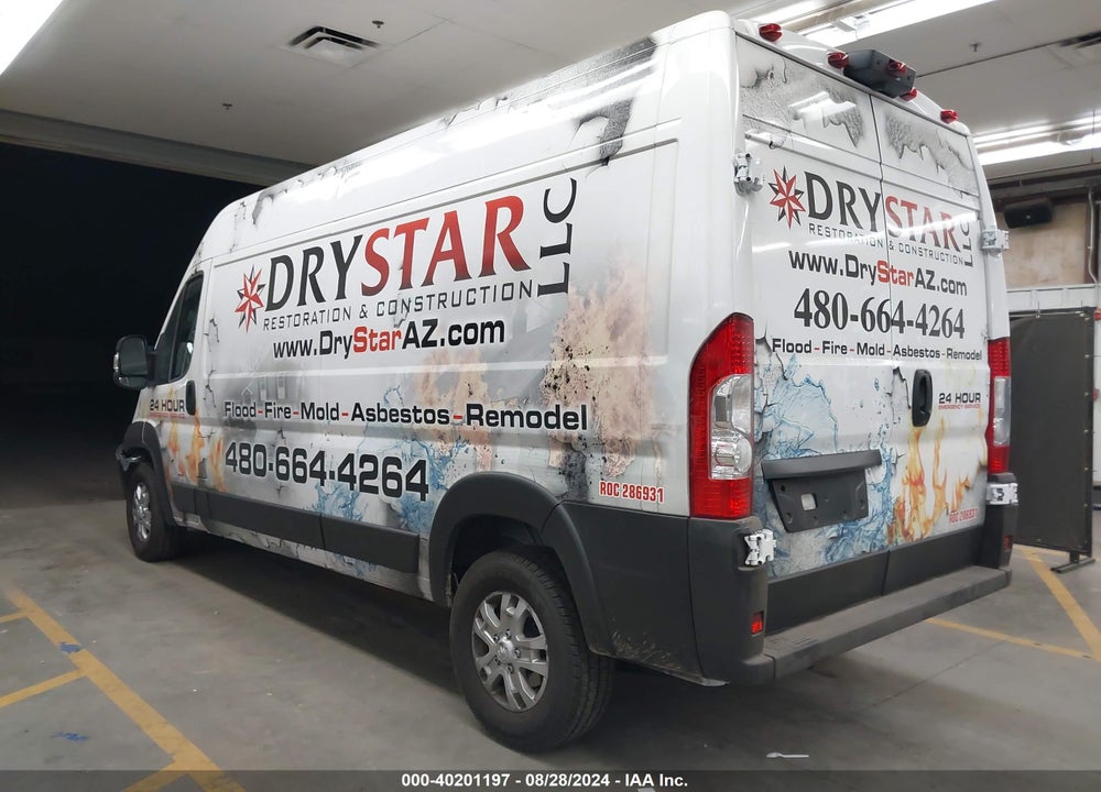 2024 RAM PROMASTER 2500 SLT HIGH ROOF 159 WB VIN: 3C6LRVDG1RE119260