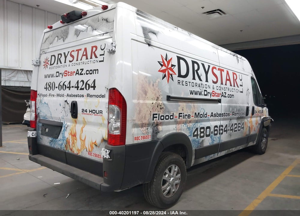 2024 RAM PROMASTER 2500 SLT HIGH ROOF 159 WB VIN: 3C6LRVDG1RE119260