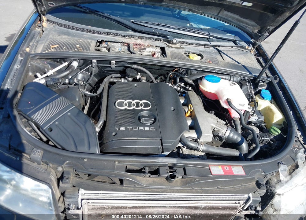 2004 AUDI A4 1.8T VIN: WAULC68E04A097530