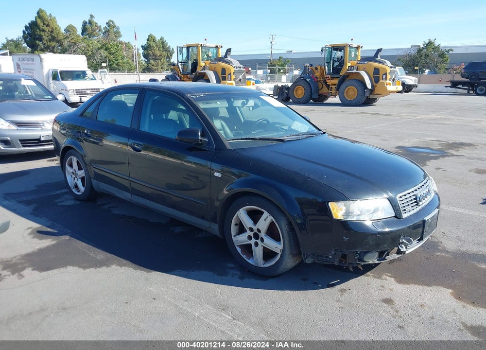 2004 AUDI A4 1.8T VIN: WAULC68E04A097530