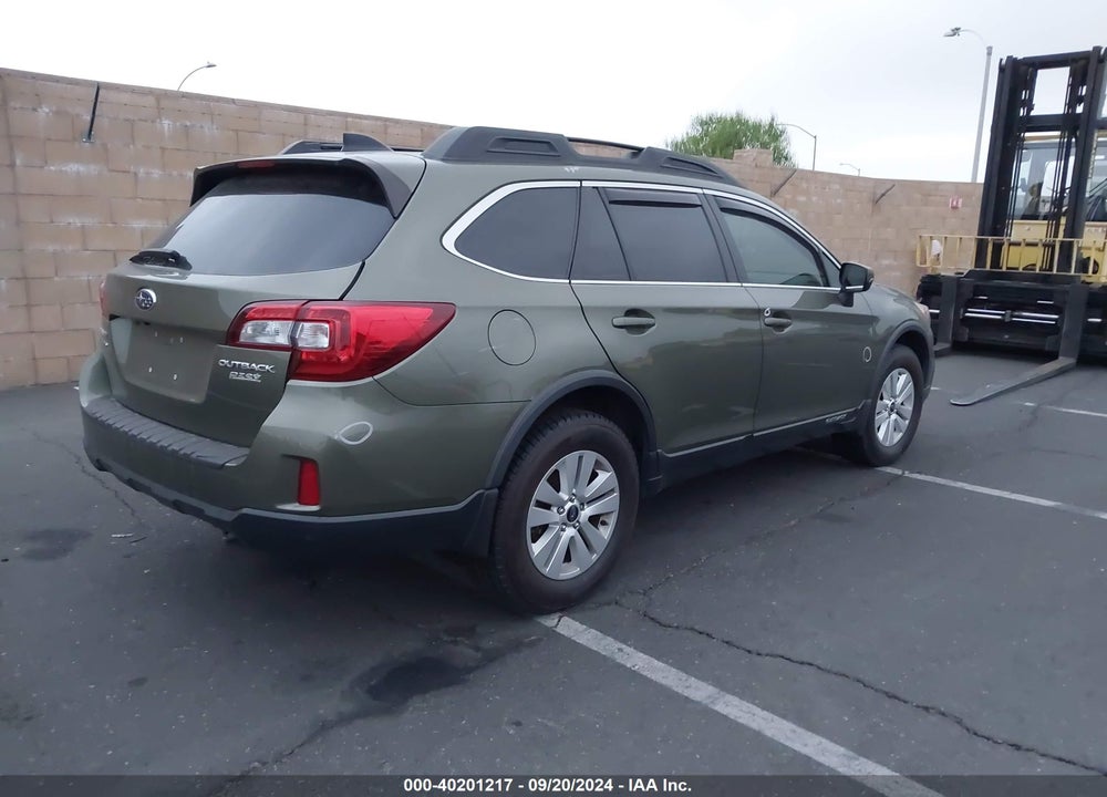 2016 SUBARU OUTBACK 2.5I PREMIUM VIN: 4S4BSADC3G3275086